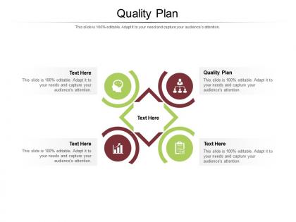 Quality plan ppt powerpoint presentation icon visual aids cpb