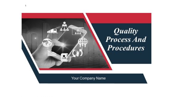 Quality Process And Procedures Powerpoint Presentation Slide