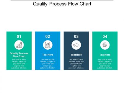 Quality process flow chart ppt powerpoint presentation icon format cpb