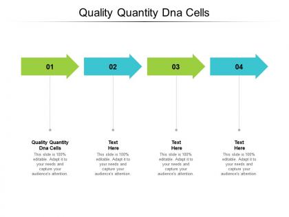 Quality quantity dna cells ppt powerpoint presentation ideas templates cpb
