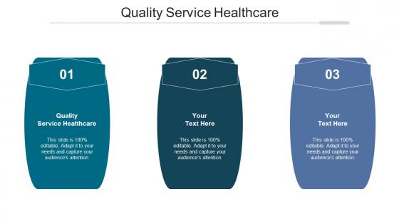 Quality service healthcare ppt powerpoint presentation layouts templates cpb