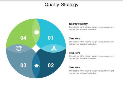 Quality strategy ppt powerpoint presentation show information cpb