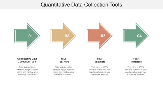 Quantitative Data Collection Tools Ppt Powerpoint Presentation Show Background Cpb