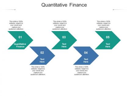 Quantitative finance ppt powerpoint presentation infographic template outfit cpb