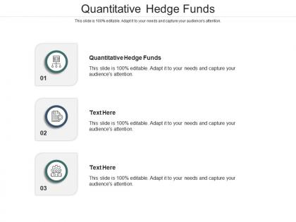 Quantitative hedge funds ppt powerpoint presentation model information cpb