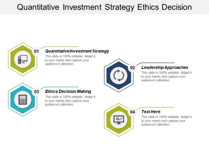 Quantitative investment strategy ethics decision making leadership approaches cpb