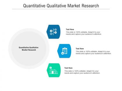 Quantitative qualitative market research ppt powerpoint presentation infographics visuals cpb
