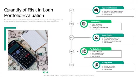 Quantity Of Risk In Loan Portfolio Evaluation
