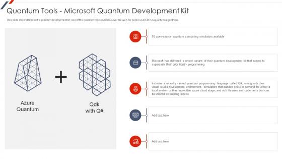Quantum Mechanics Quantum Tools Microsoft Quantum Development Kit