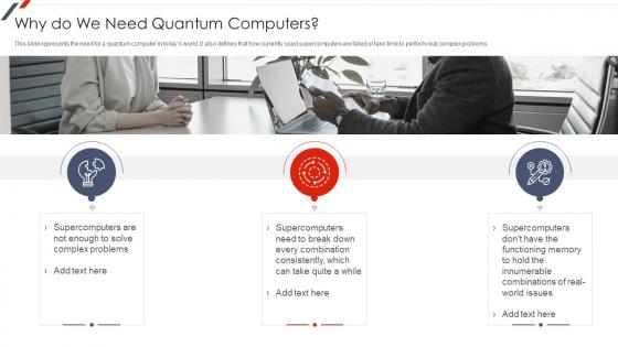 Quantum Mechanics Why Do We Need Quantum Computers Ppt Slides Portrait