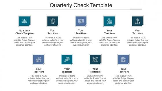 Quarterly check template ppt powerpoint presentation styles graphic images cpb