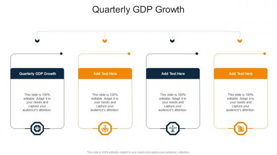 Quarterly GDP Growth In Powerpoint And Google Slides Cpb