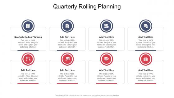Quarterly Rolling Planning In Powerpoint And Google Slides Cpb