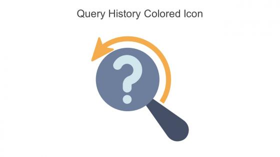 Query History Colored Icon In Powerpoint Pptx Png And Editable Eps Format