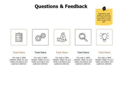 Questions and feedback communication j220 ppt powerpoint presentation file