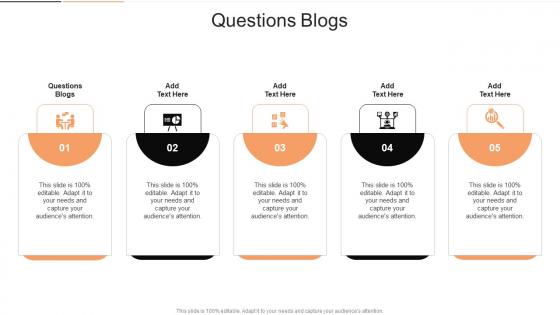 Questions Blogs In Powerpoint And Google Slides Cpb