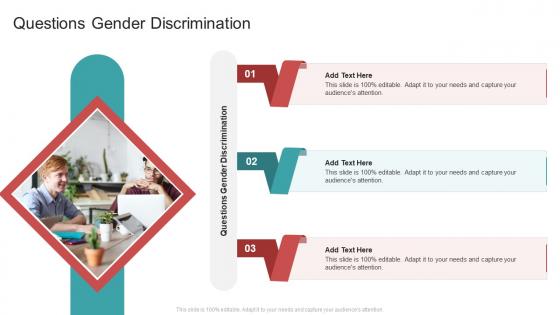 Questions Gender Discrimination In Powerpoint And Google Slides Cpb