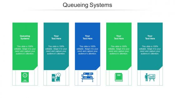 Queueing systems ppt powerpoint presentation outline graphics example cpb
