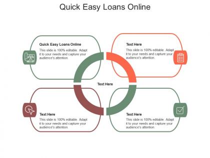 Quick easy loans online ppt powerpoint presentation pictures cpb