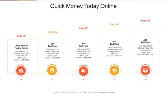Quick Money Today Online In Powerpoint And Google Slides Cpb