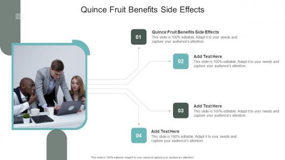 Quince Fruit Benefits Side Effects In Powerpoint And Google Slides Cpb