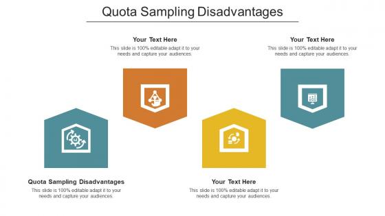 Quota sampling disadvantages ppt powerpoint presentation gallery cpb