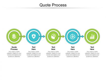 Quote process ppt powerpoint presentation model example file cpb