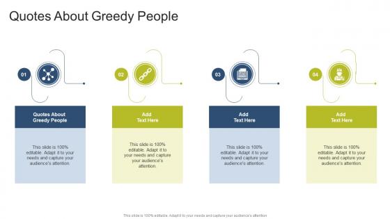 Quotes About Greedy People In Powerpoint And Google Slides Cpb