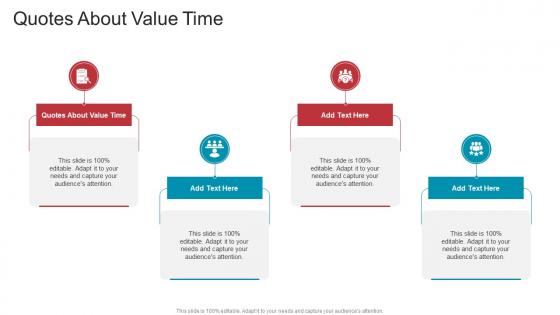 Quotes About Value Time In Powerpoint And Google Slides Cpb