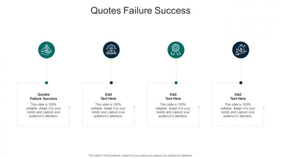 Quotes Failure Success In Powerpoint And Google Slides Cpb