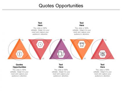 Quotes opportunities ppt powerpoint presentation outline infographic template cpb