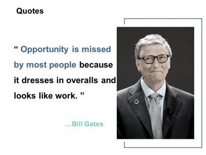 Quotes opportunity f207 ppt powerpoint presentation pictures design inspiration