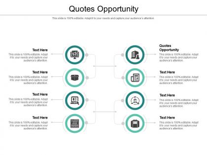 Quotes opportunity ppt powerpoint presentation templates cpb