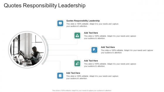 Quotes Responsibility Leadership In Powerpoint And Google Slides Cpb