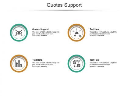 Quotes support ppt powerpoint presentation styles layout ideas cpb