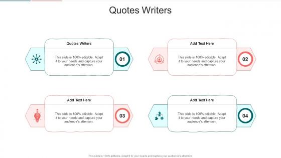 Quotes Writers In Powerpoint And Google Slides Cpb