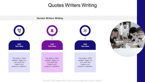 Quotes Writers Writing In Powerpoint And Google Slides Cpb