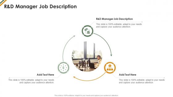 R And D Manager Job Description In Powerpoint And Google Slides Cpp