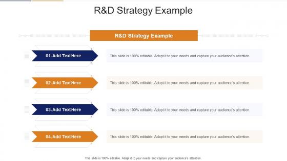 R And D Strategy Example In Powerpoint And Google Slides Cpb