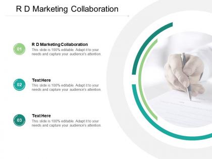 R d marketing collaboration ppt powerpoint presentation template cpb