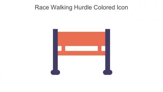 Race Walking Hurdle Colored Icon In Powerpoint Pptx Png And Editable Eps Format