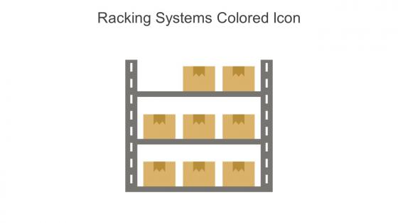 Racking Systems Colored Icon In Powerpoint Pptx Png And Editable Eps Format