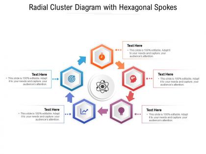 Radial Cluster Diagram - SlideTeam