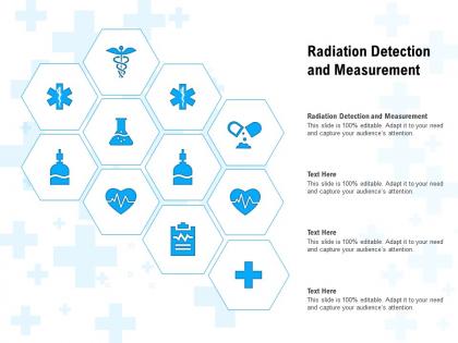 Radiation detection and measurement ppt powerpoint presentation outline example topics