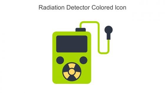 Radiation Detector Colored Icon In Powerpoint Pptx Png And Editable Eps Format