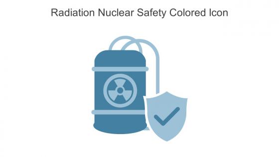 Radiation Nuclear Safety Colored Icon In Powerpoint Pptx Png And Editable Eps Format