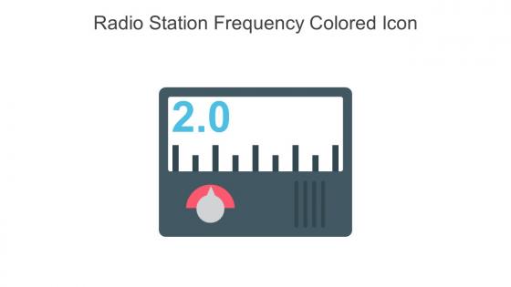 Radio Station Frequency Colored Icon In Powerpoint Pptx Png And Editable Eps Format