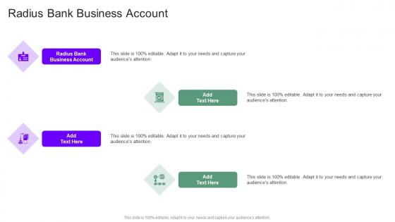 Radius Bank Business Account In Powerpoint And Google Slides Cpb