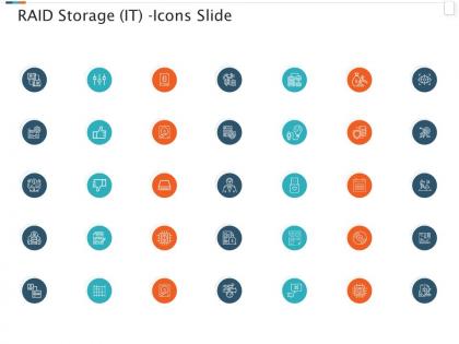 Raid storage it icons slide ppt powerpoint presentation icon show