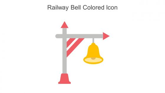 Railway Bell Colored Icon In Powerpoint Pptx Png And Editable Eps Format